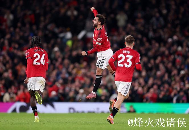 进球大战！曼联4-4战平伯恩茅斯